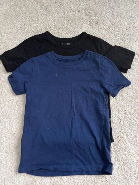 T-Shirt Bundle, Navy & Black, 3T, Carter's/Children's Place, Kids 3T