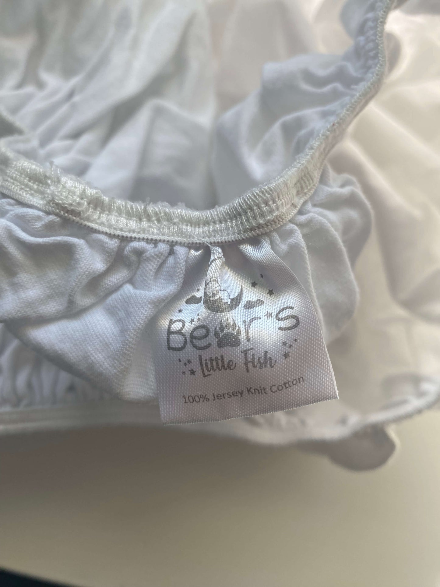 2 jersey cotton bassinet sheets