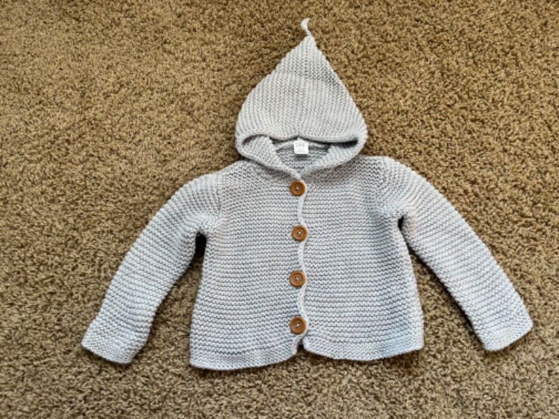 Nordstrom Baby, sweater with hood, 12 months, Kids 12 Month (9-12M)