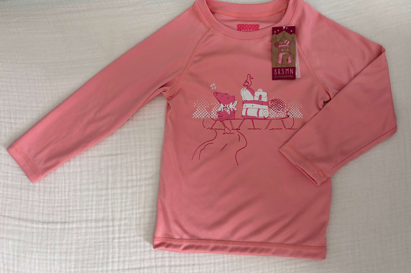 Souris Mini (French Canadian Brand) 3T Toddler Girls Long Sleeved Shirt *BNWT*, Kids 3T