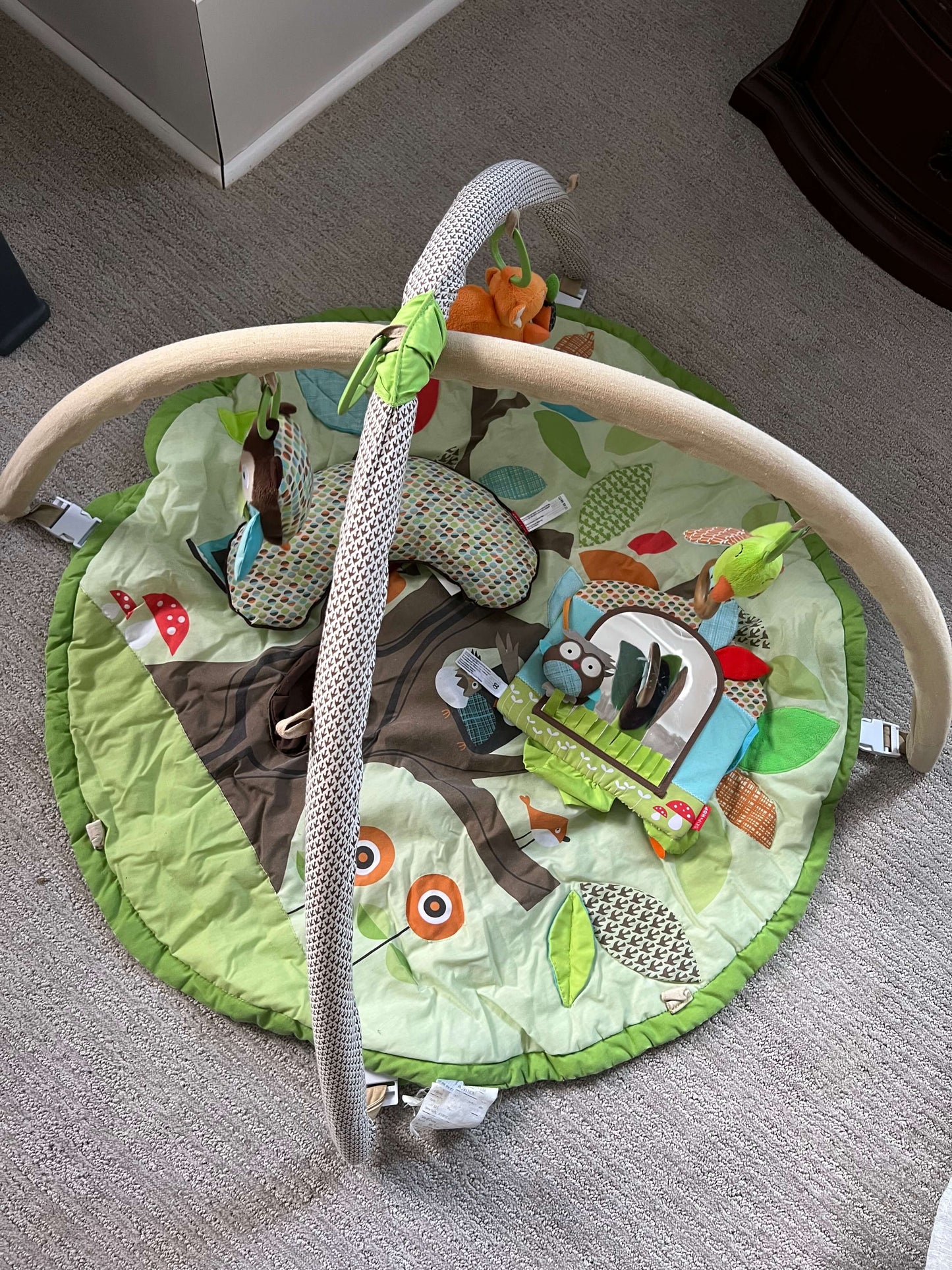 Skip Hop Treetop Friends Baby Play Mat and Infant Activity Gym