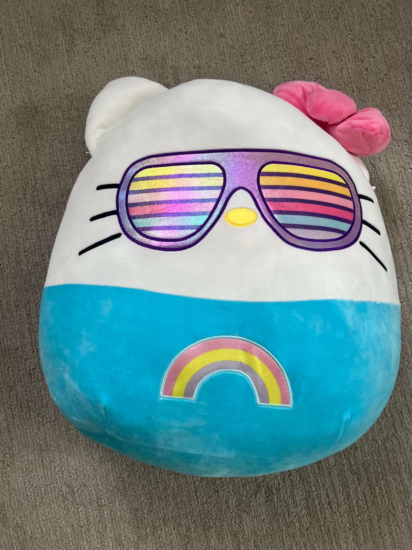 Hello Kitty Squishmallow with Sunglasses 20” Inch LARGE Plush Sanrio