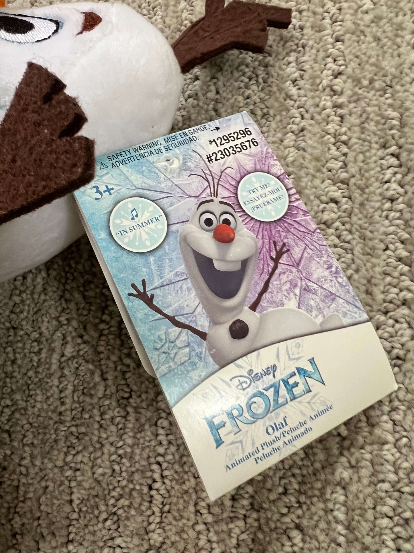 Olaf Toy - Singing and Dancing