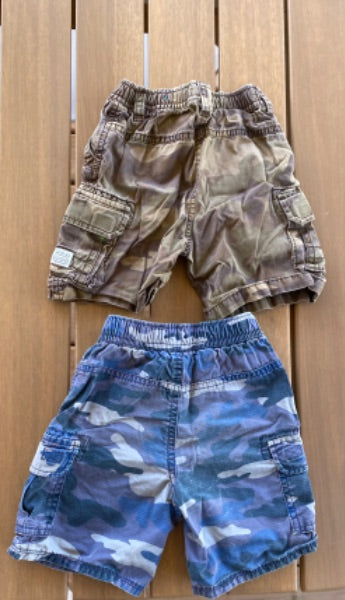 3T camo cargo shorts, Kids 3T