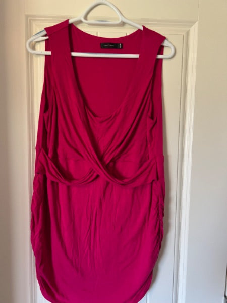 Stork and babe maternity nursing red tank top. Excellent condition, Maternity 2XL+ (18+)