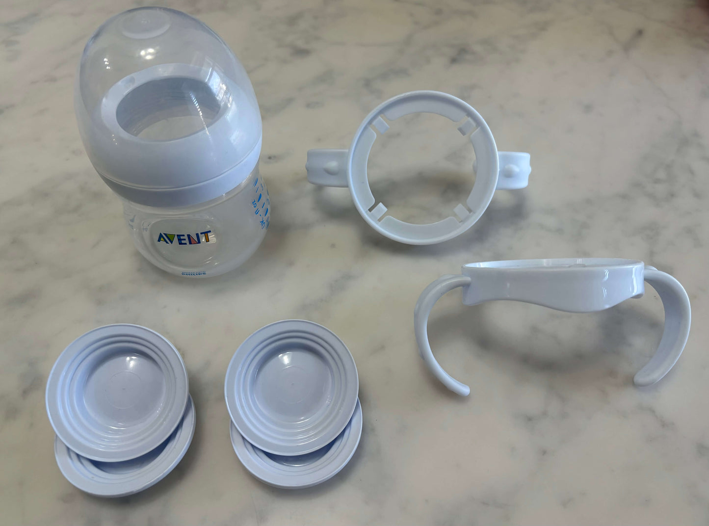 Avent 4oz bottle with Accessories