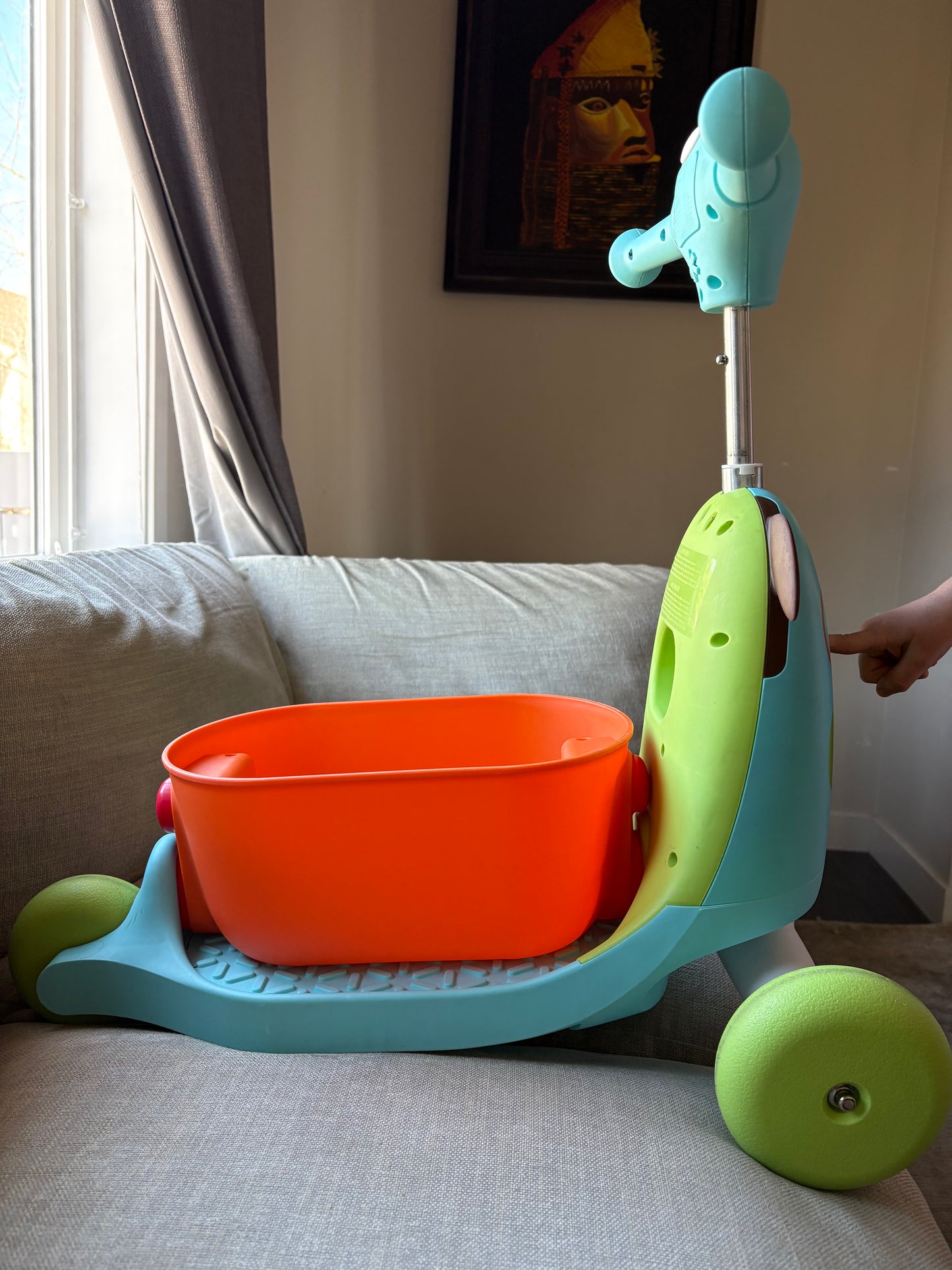 Skip Hop 3 in 1 Activity and Ride on Scooter