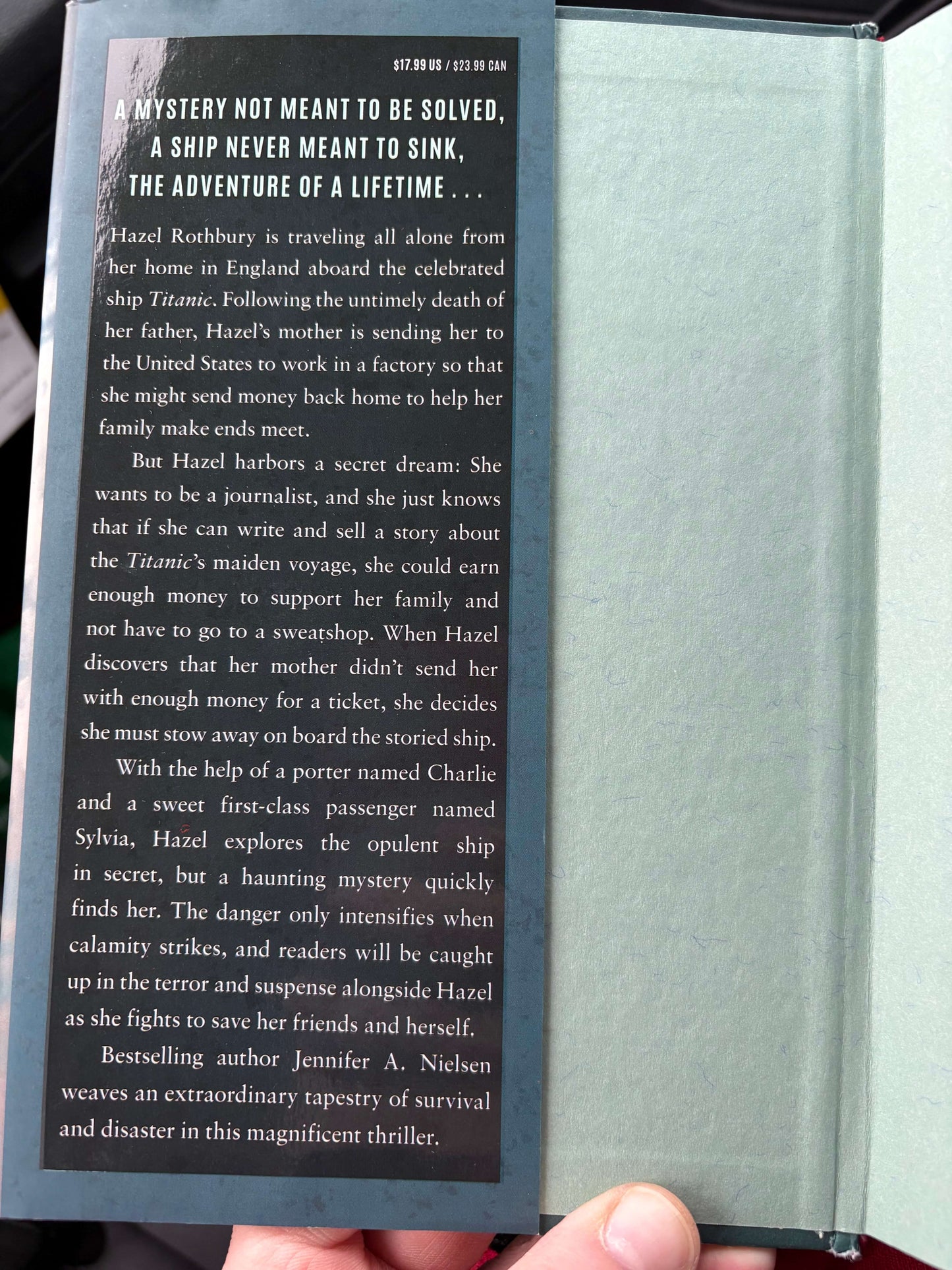'Iceberg' Hardcover Novel, Historical Fiction, 8-12yrs
