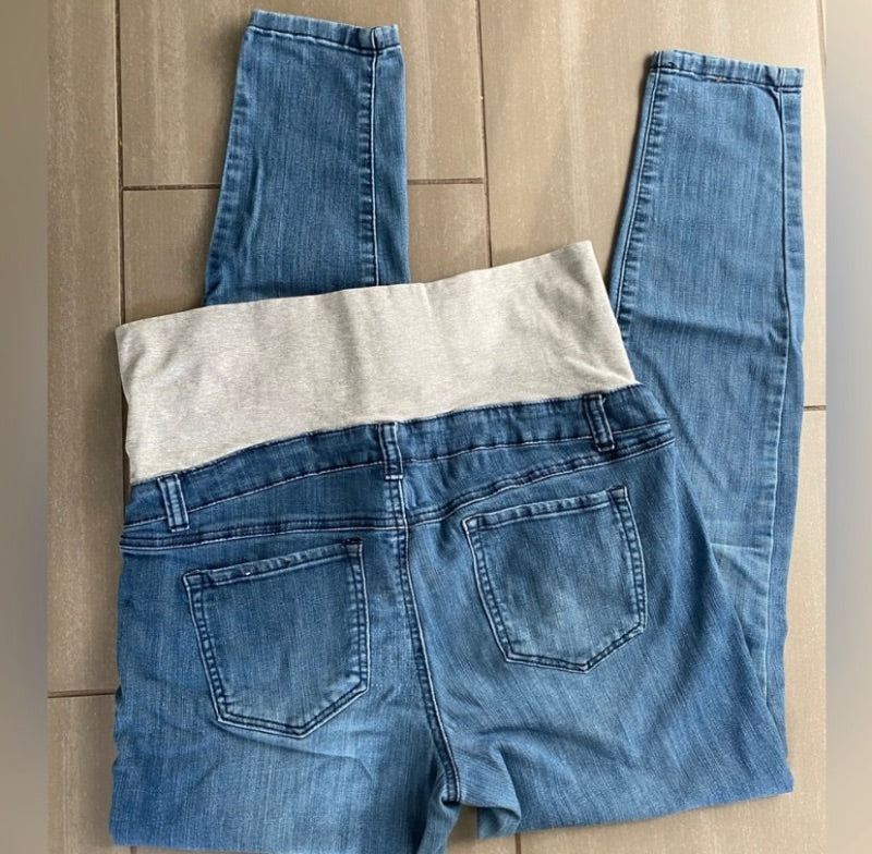 Tall Thyme Maternity Skinny Jeans, size L, Maternity L (12-14)
