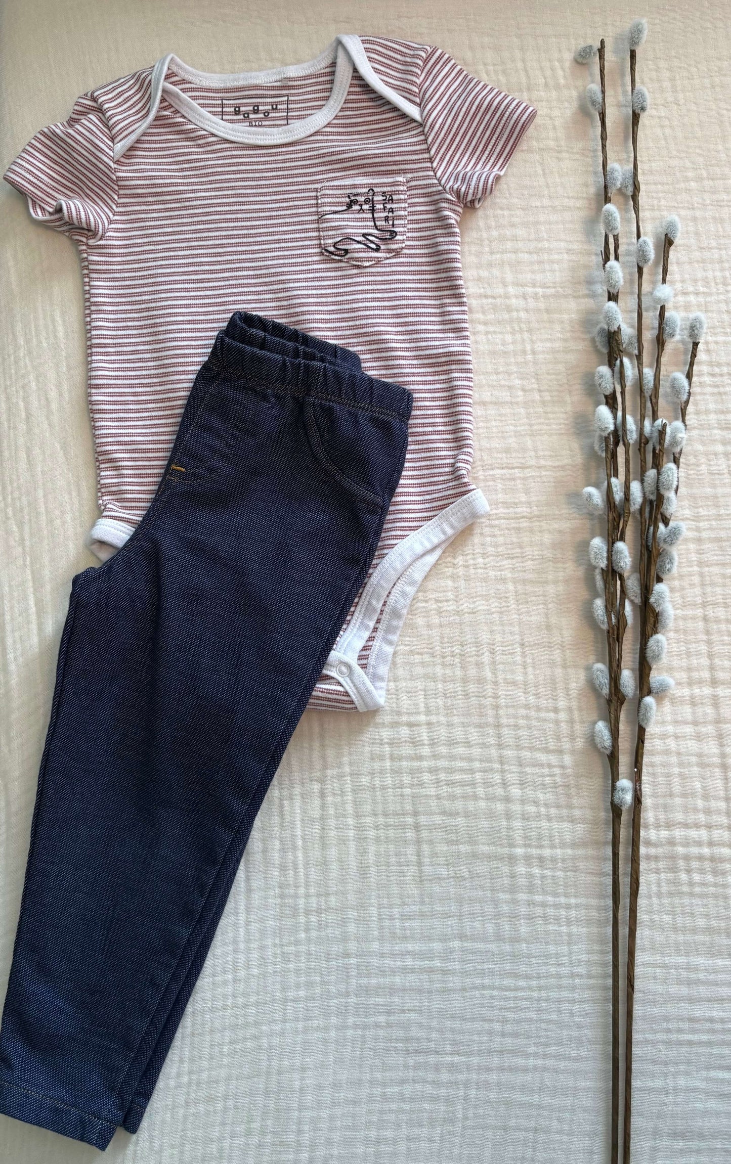 24 Months Unisex Two Piece Outfit , Kids 24 Month (18-24M)