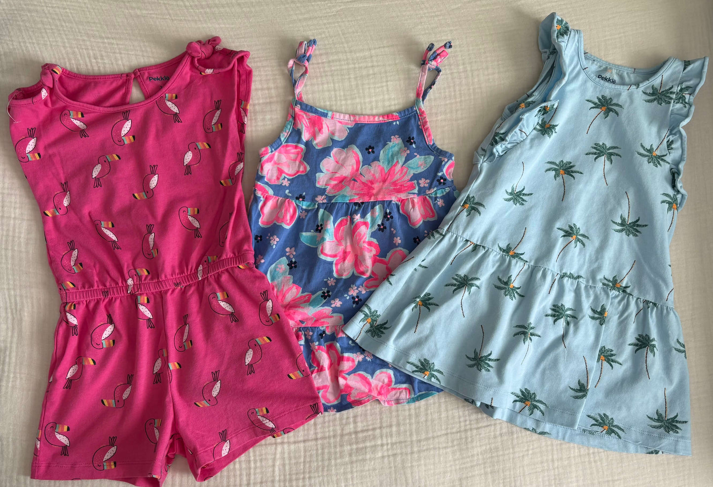 3T Toddler Girls Summer Dress Bundle , Kids 3T