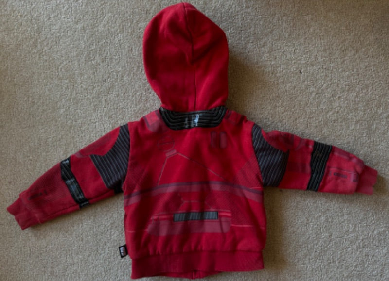 Red Star Wars hoodie, Kids 4/4T