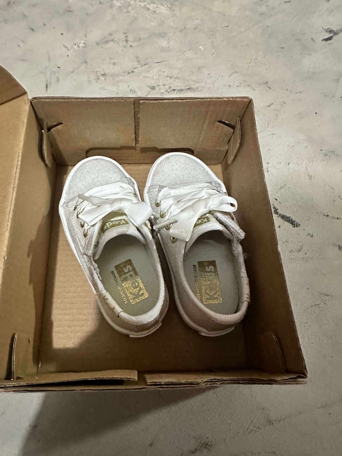 Girls fancy keds , Shoes 4.5 (Walkers:12-24 mth)