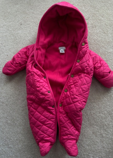 Ralph Lauren infant snowsuit pink, Kids 6 Month (3-6M)