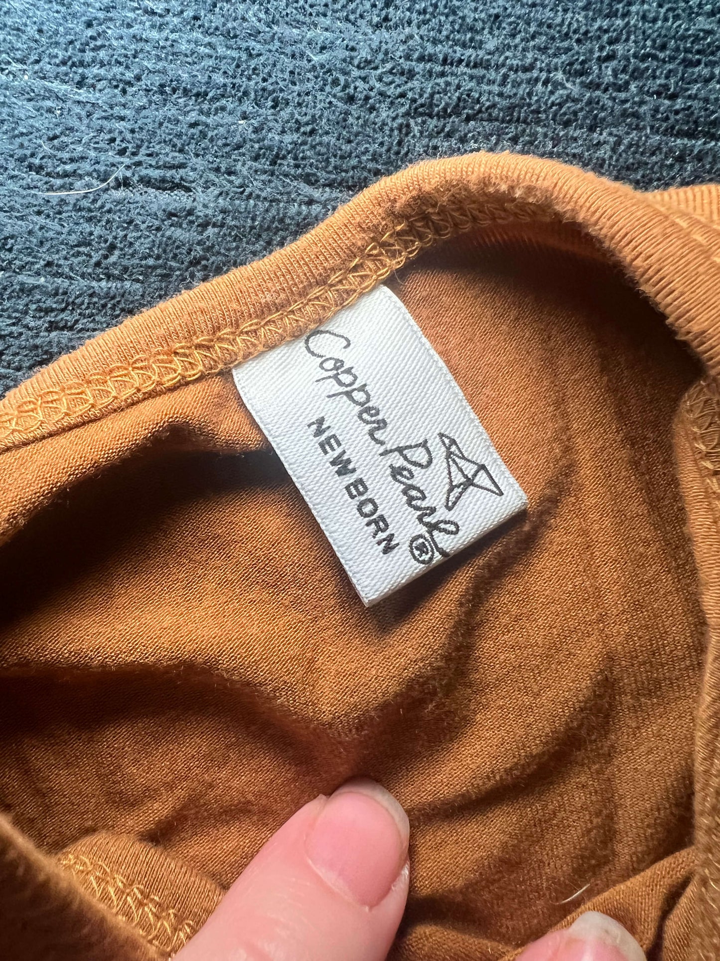 Copper Pearl Sleep Gown , 0-3 Months (Newborn)