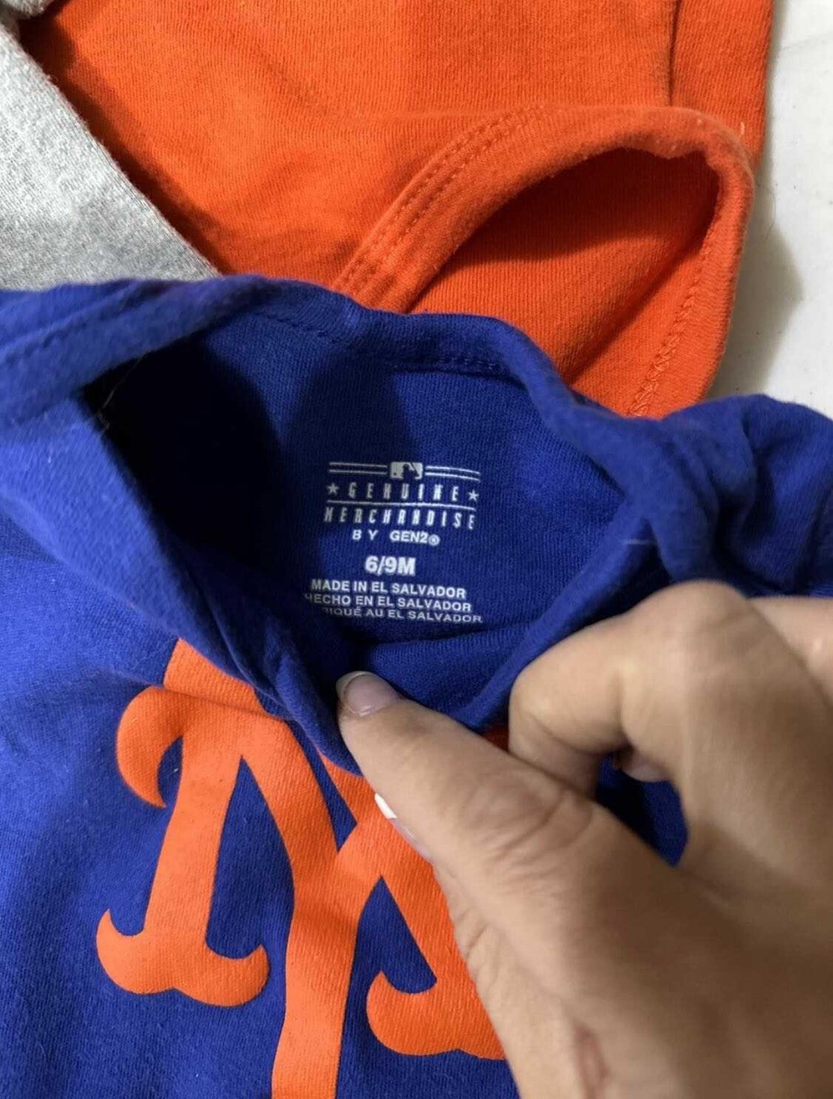 New York Mets Onesies, Kids 9 Month (6-9M)