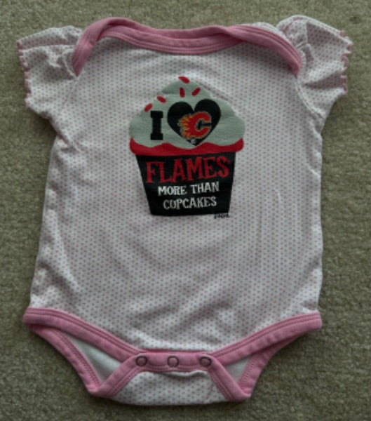 Calgary flames bundle, Kids 6 Month (3-6M)