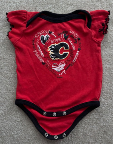Calgary flames bundle, Kids 6 Month (3-6M)