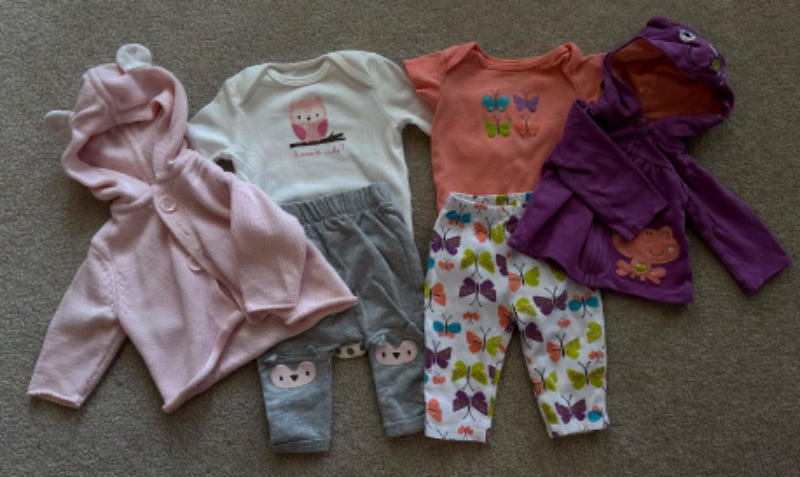 Girls outfit bundle, Kids 6 Month (3-6M)