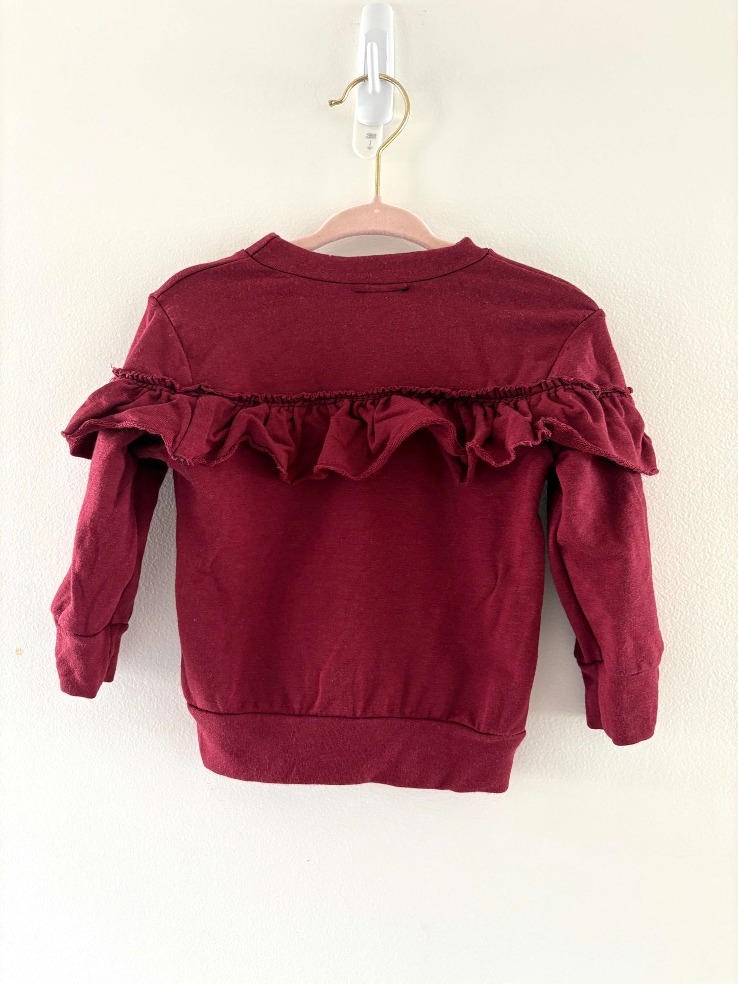Small Shop Ruffle Sweater 6month , Kids 6 Month (3-6M)