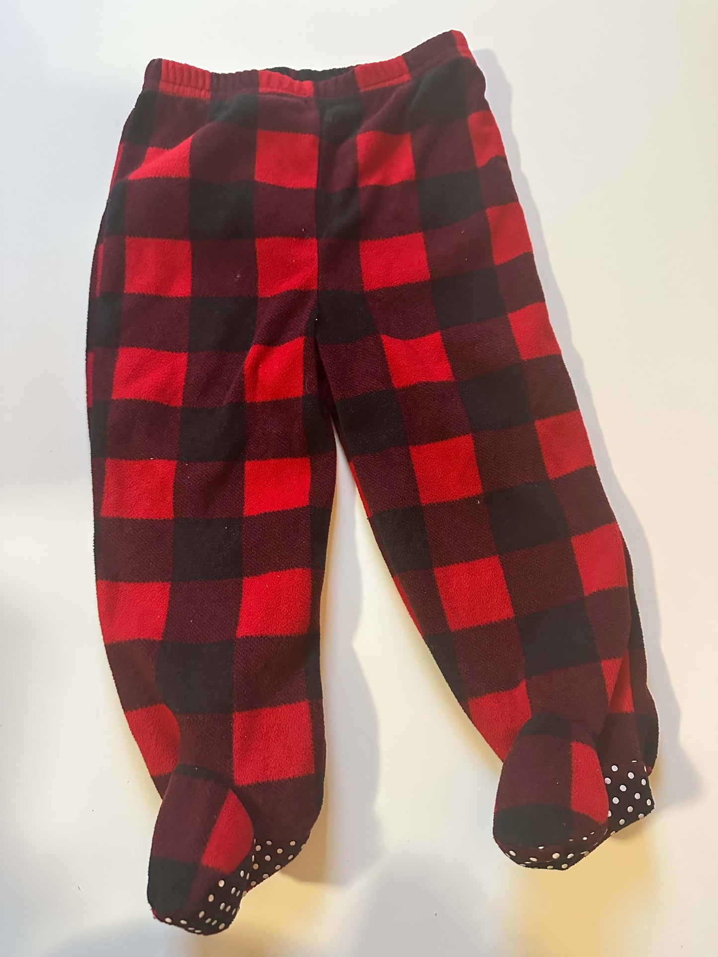 12-18 month flannel footsie pants, Kids 18 Month (12-18M)
