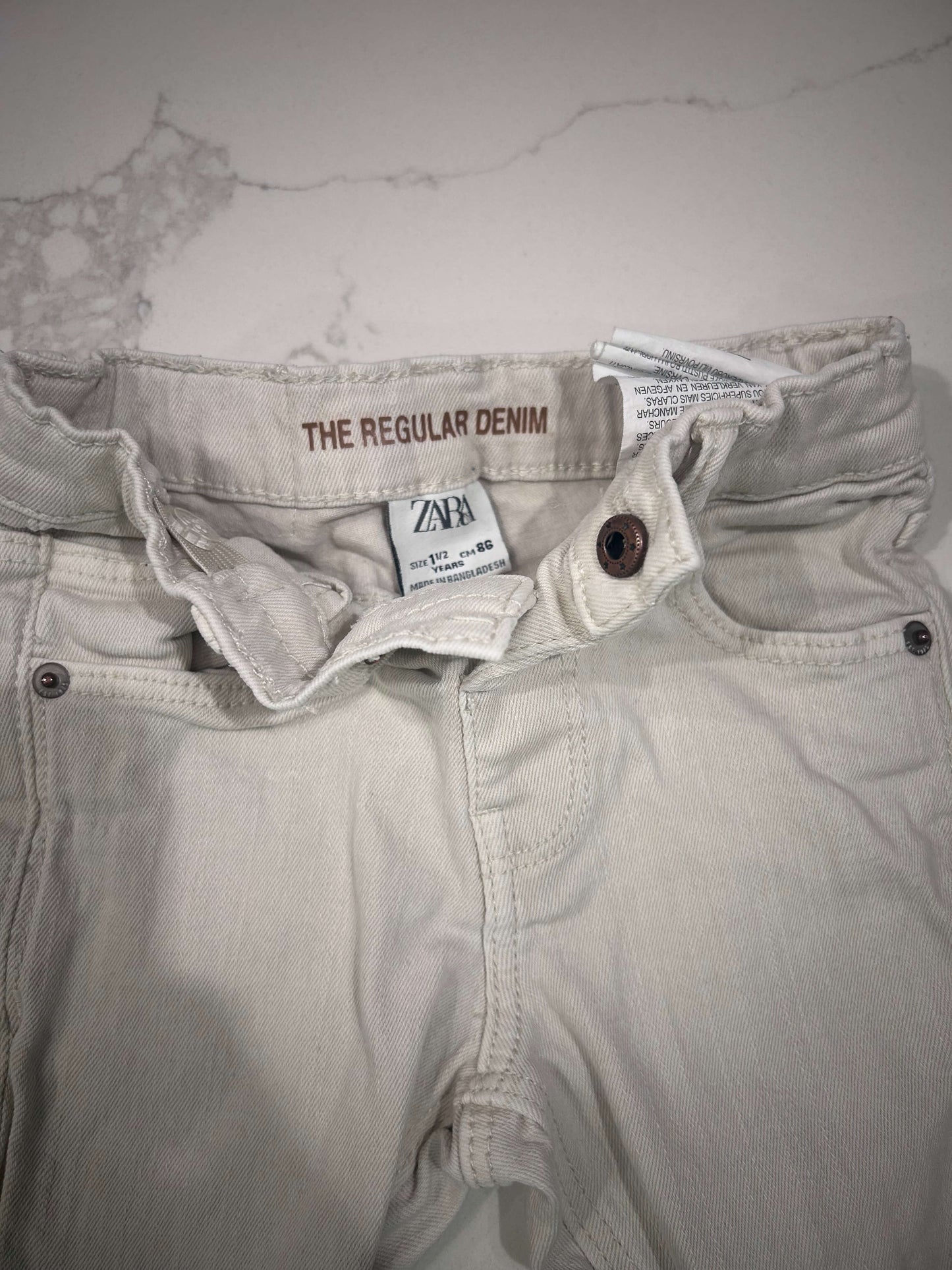 2 pairs Zara pants , Kids 24 Month (18-24M)