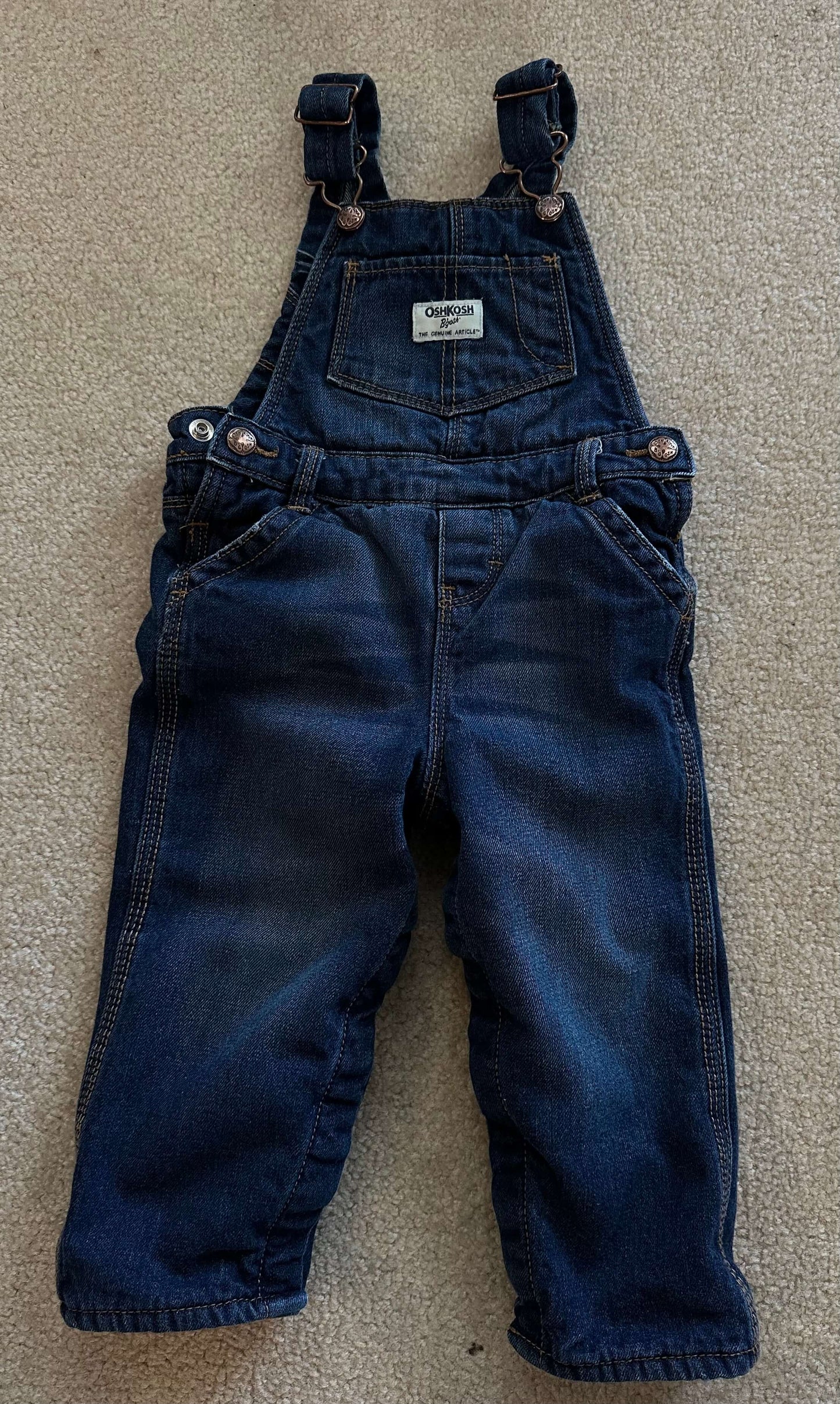 OshKosh fleece lined overall set, Kids 24 Month (18-24M)