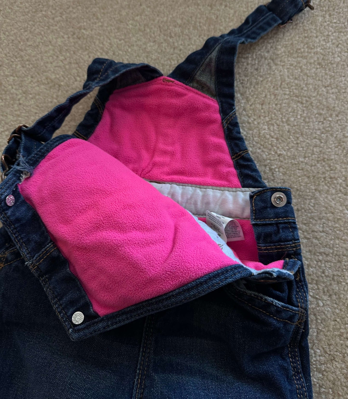 OshKosh fleece lined overall set, Kids 24 Month (18-24M)