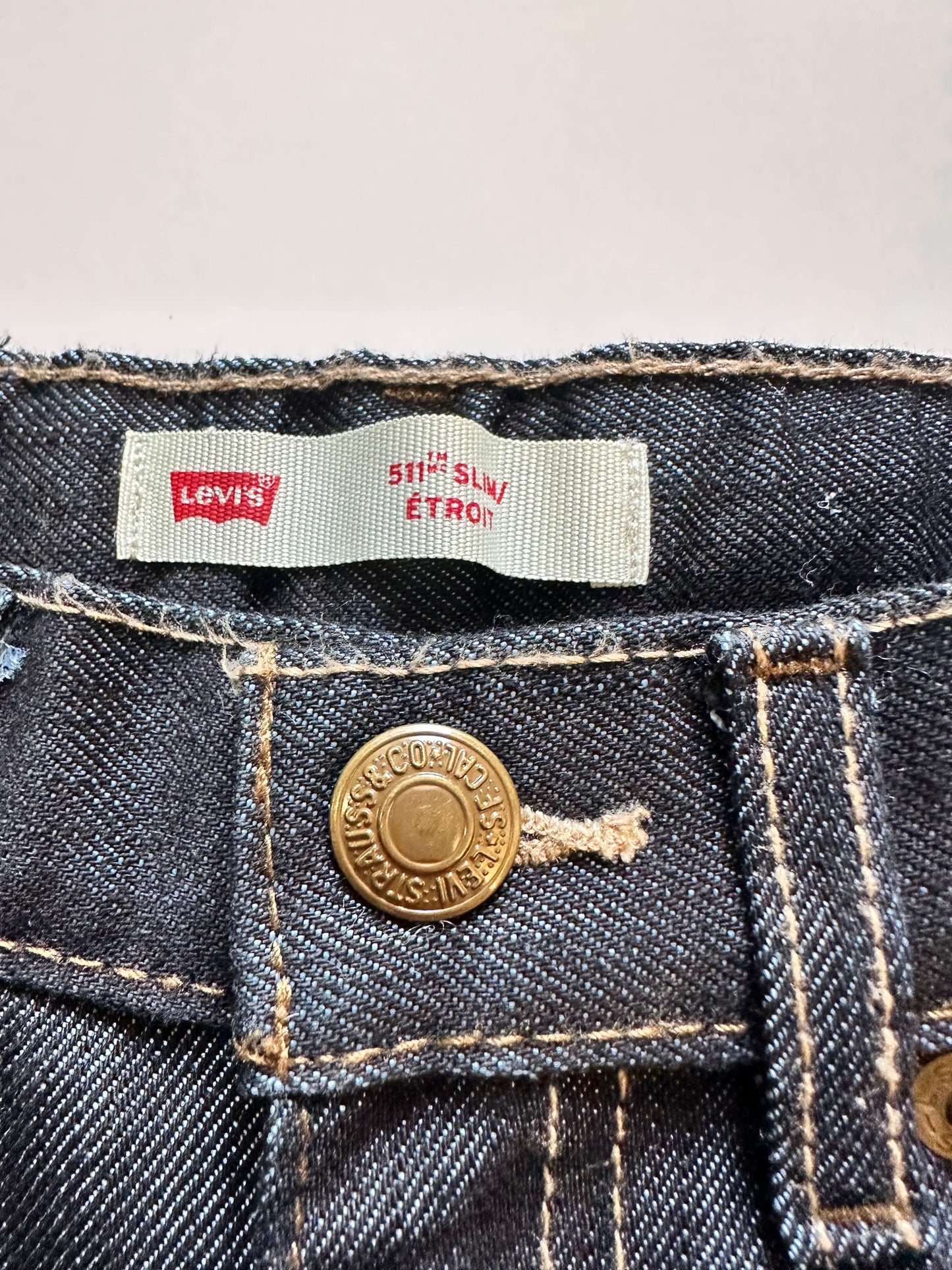 Levi’s 511 dark wash jeans size 4, Kids 4/4T
