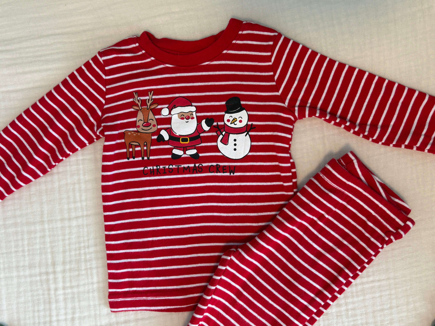 6-12 Months Unisex Baby Christmas Two Piece Outfit , Kids 9 Month (6-9M)