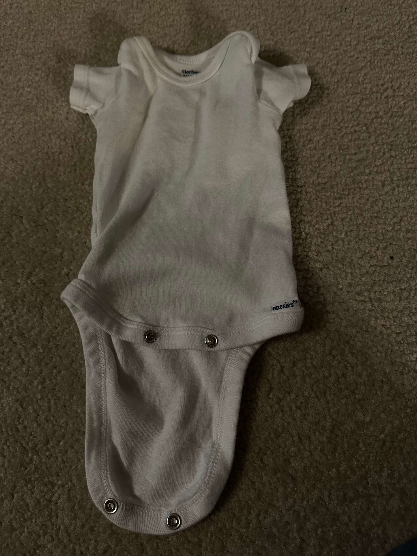 White onesie bundle , Kids 3 Month (0-3M)