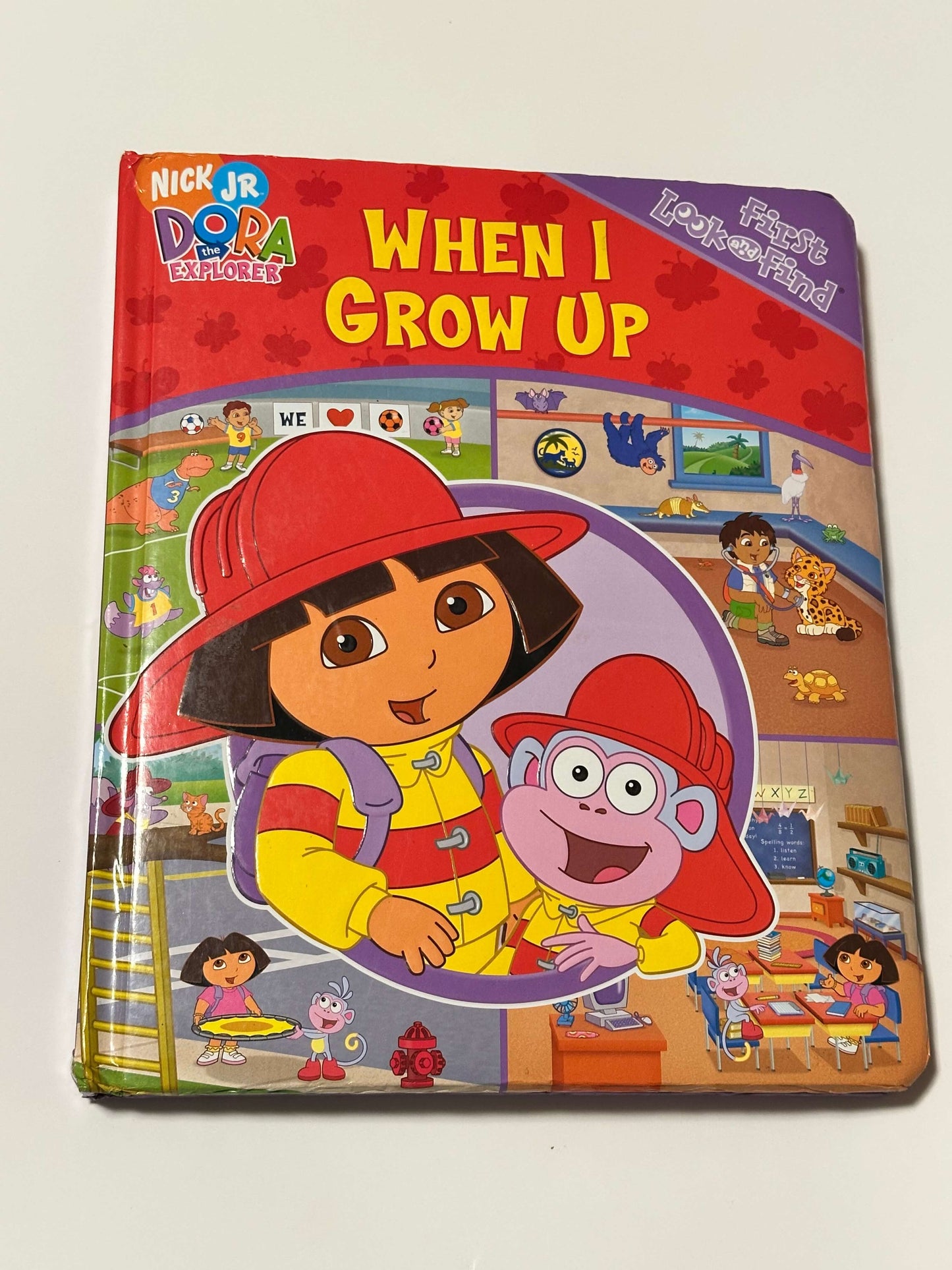 Dora touch and feel BIG book