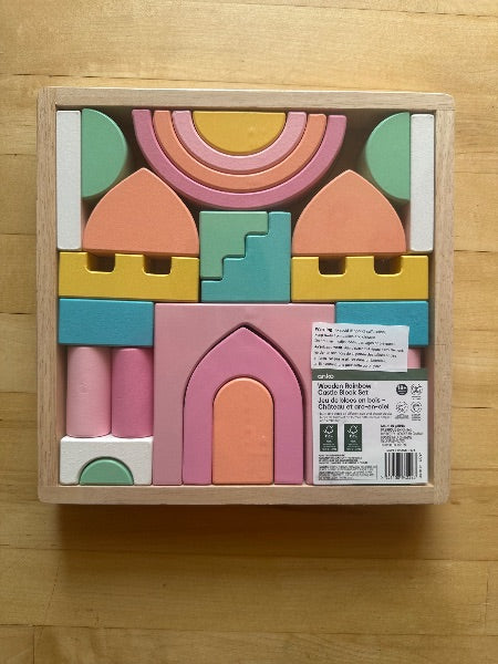 Anko Pastel Castle Building Blocks
