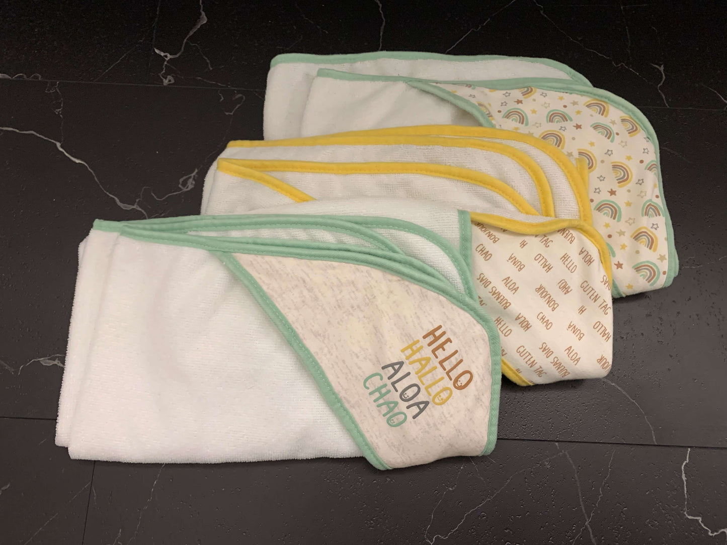 Three Baby Towels