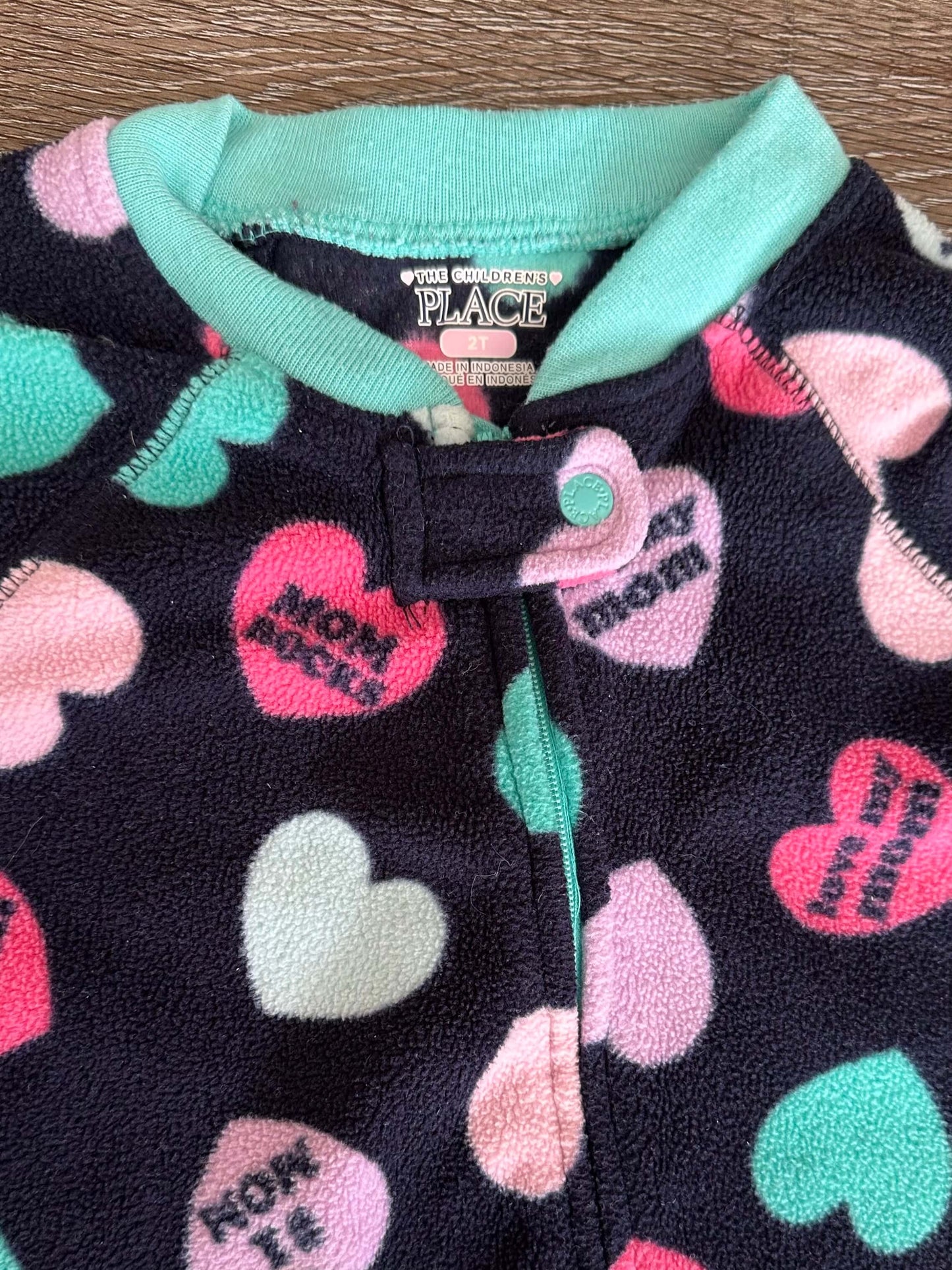 3 Fleece Pajamas, Carter’s and Children’s Place, 2T, Kids 2T
