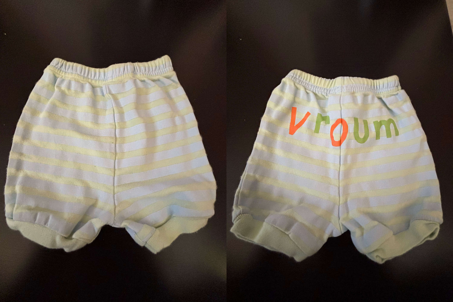 0-3m Pants Bundle of 6 + 1 pair of shorts, Kids 3 Month (0-3M)