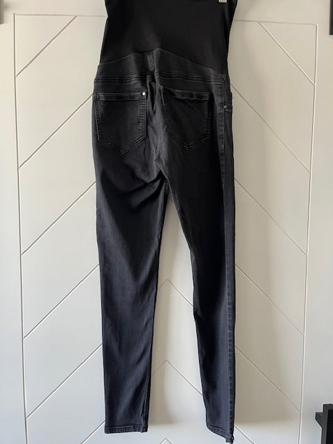 Skinny Black Maternity Jeans, Motherhood Maternity, Size Small, Maternity S (4-6)