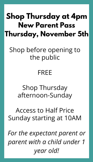 Shop Thursday at 4pm - New Parent Pass (Nov 2026)