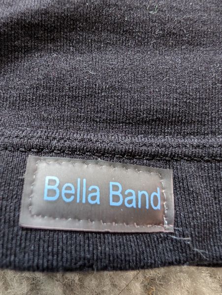 BellaBand-Original Pregnancy Belly Band, Black, MSRP: $40, Maternity M (8-10)