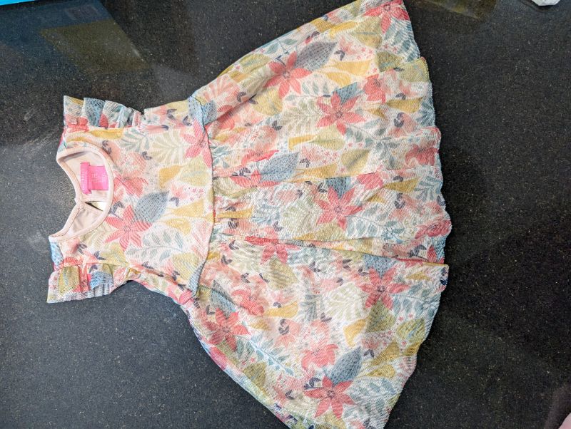 Isaac Mizrahi Floral Dress Size 24 months, Kids 18 Month (12-18M)