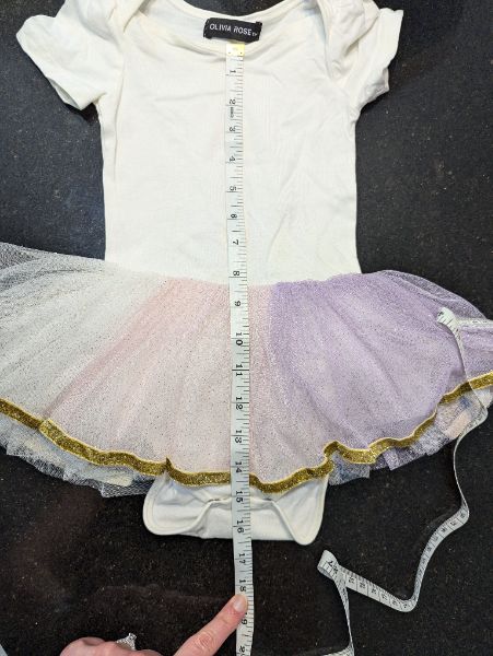 Olivia Rose Tutu Bodysuit - 12-18M, Kids 18 Month (12-18M)