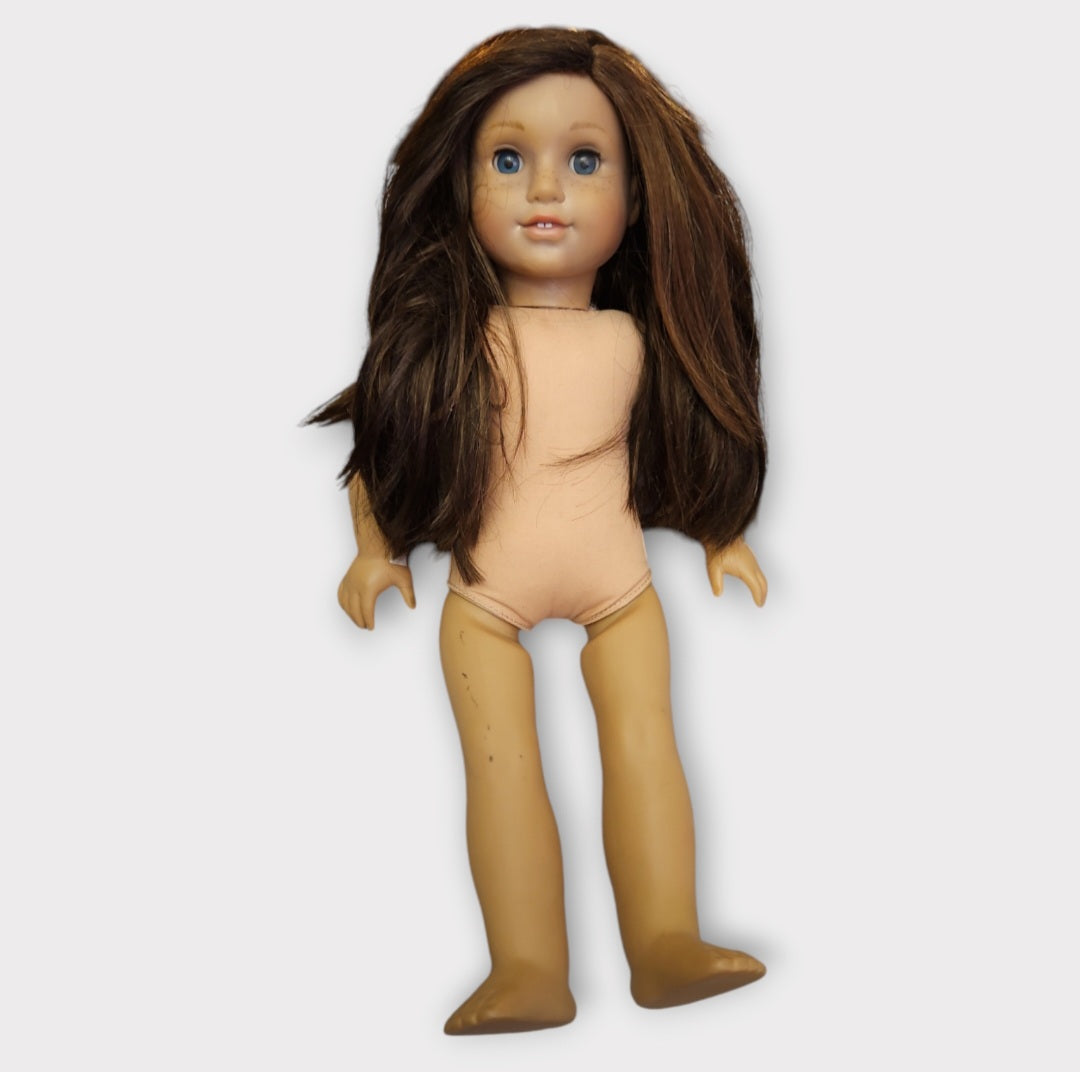 American Girl brunette doll