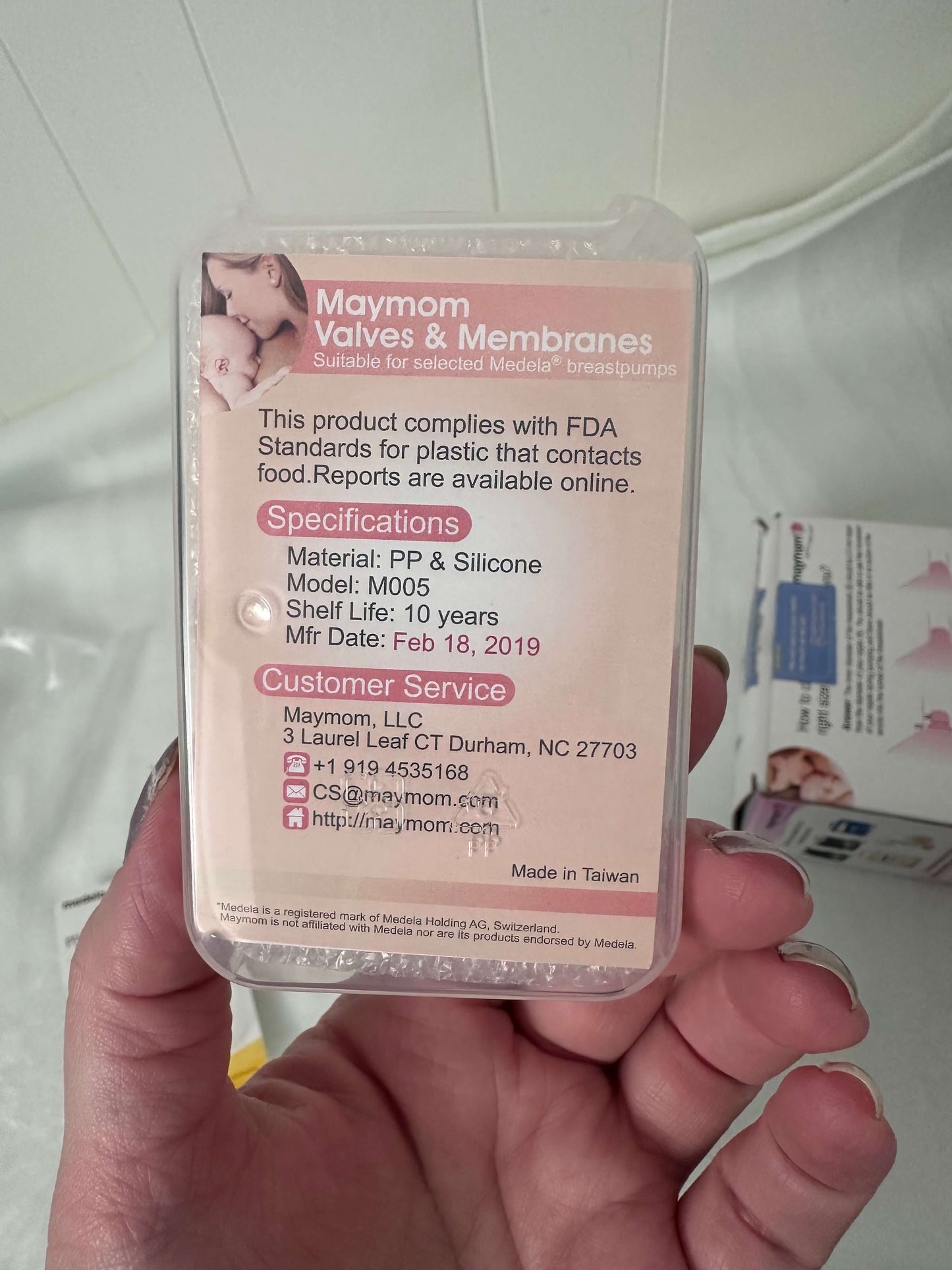 Maymom/Medela breastpump kit and parts