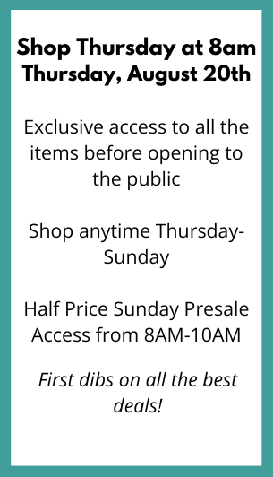 Shop thursday at 8am (Aug 2026)