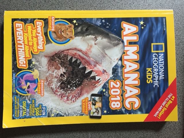 National Geographic Kids Almanac 2018 #1 Best Seller