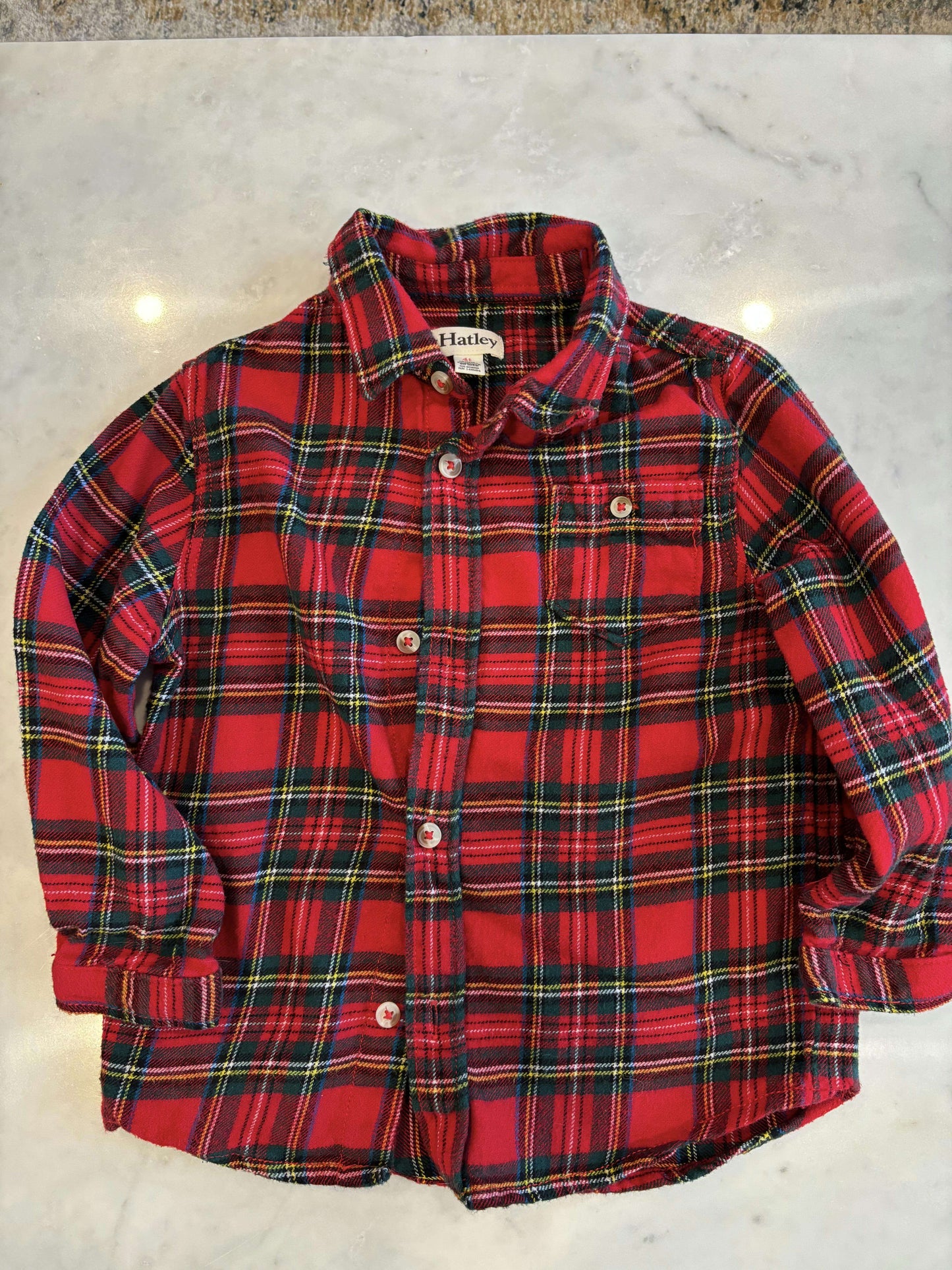 Hatley Button Up, Kids 4/4T