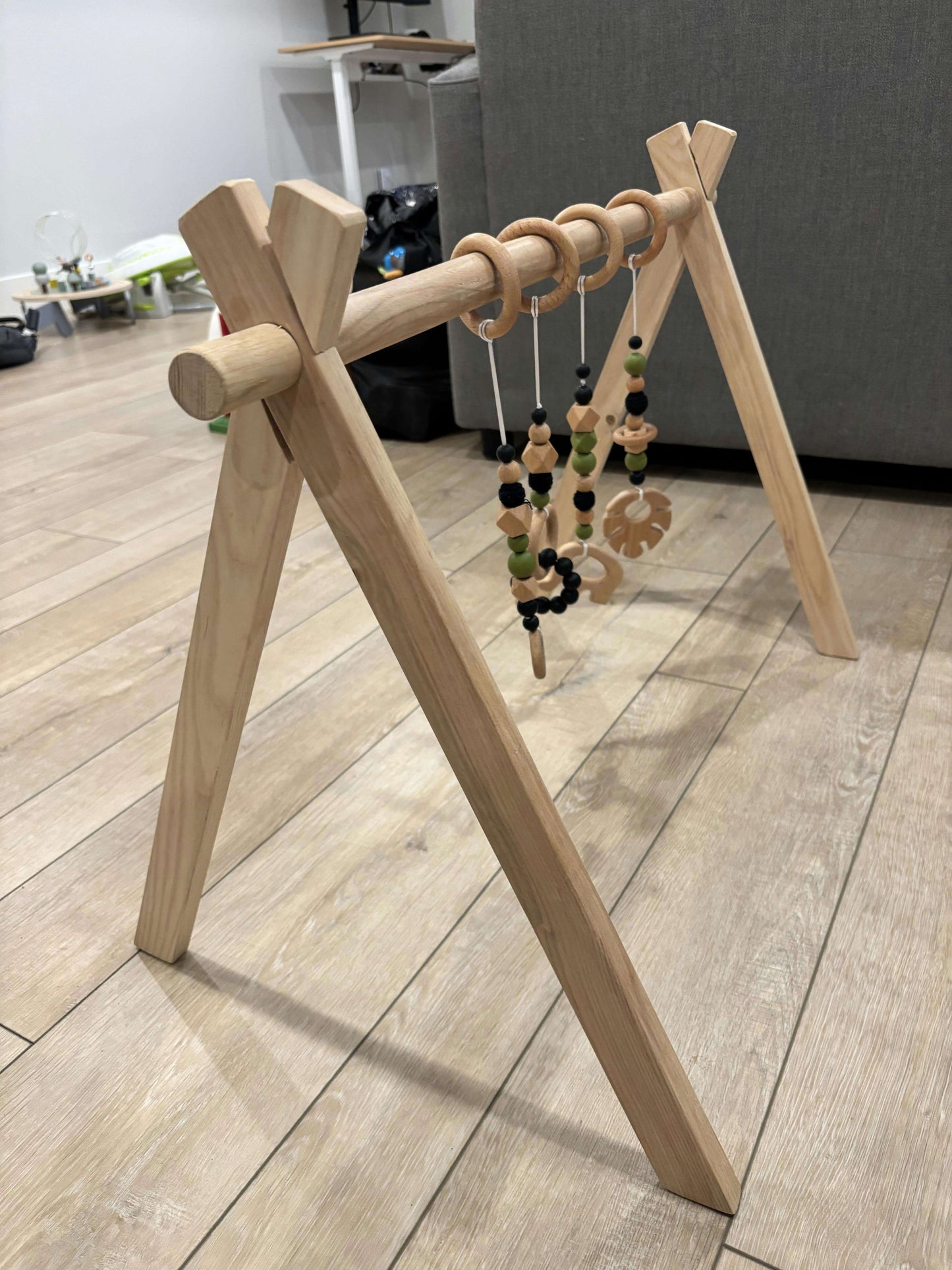 Wooden Baby Play Gym