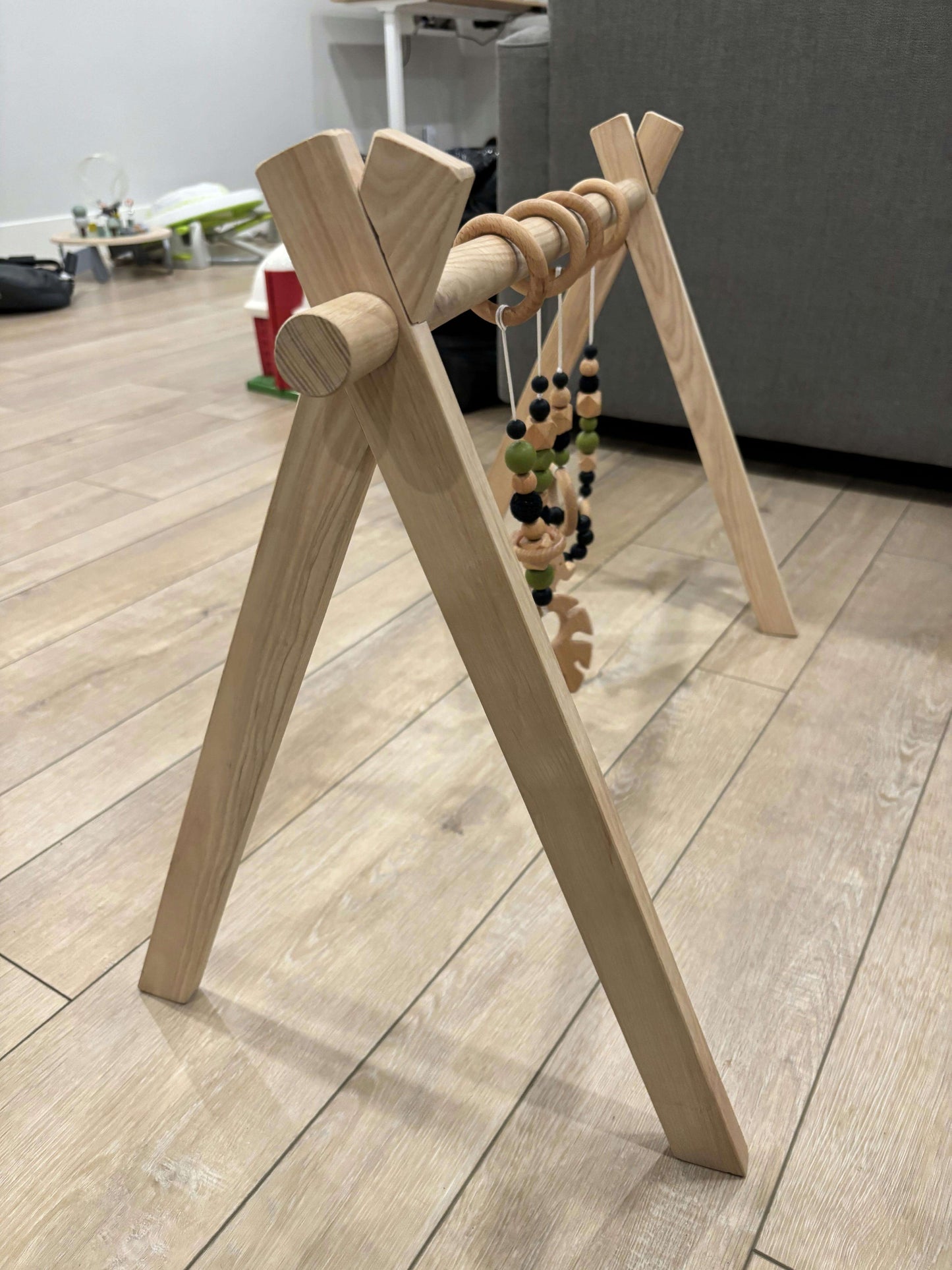 Wooden Baby Play Gym