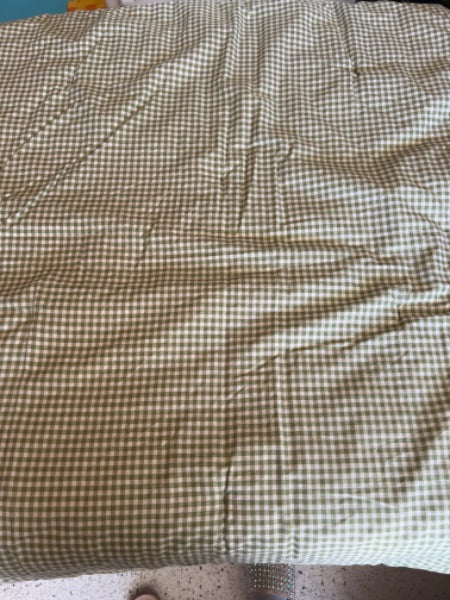 Matching crib blankets and fitted sheet