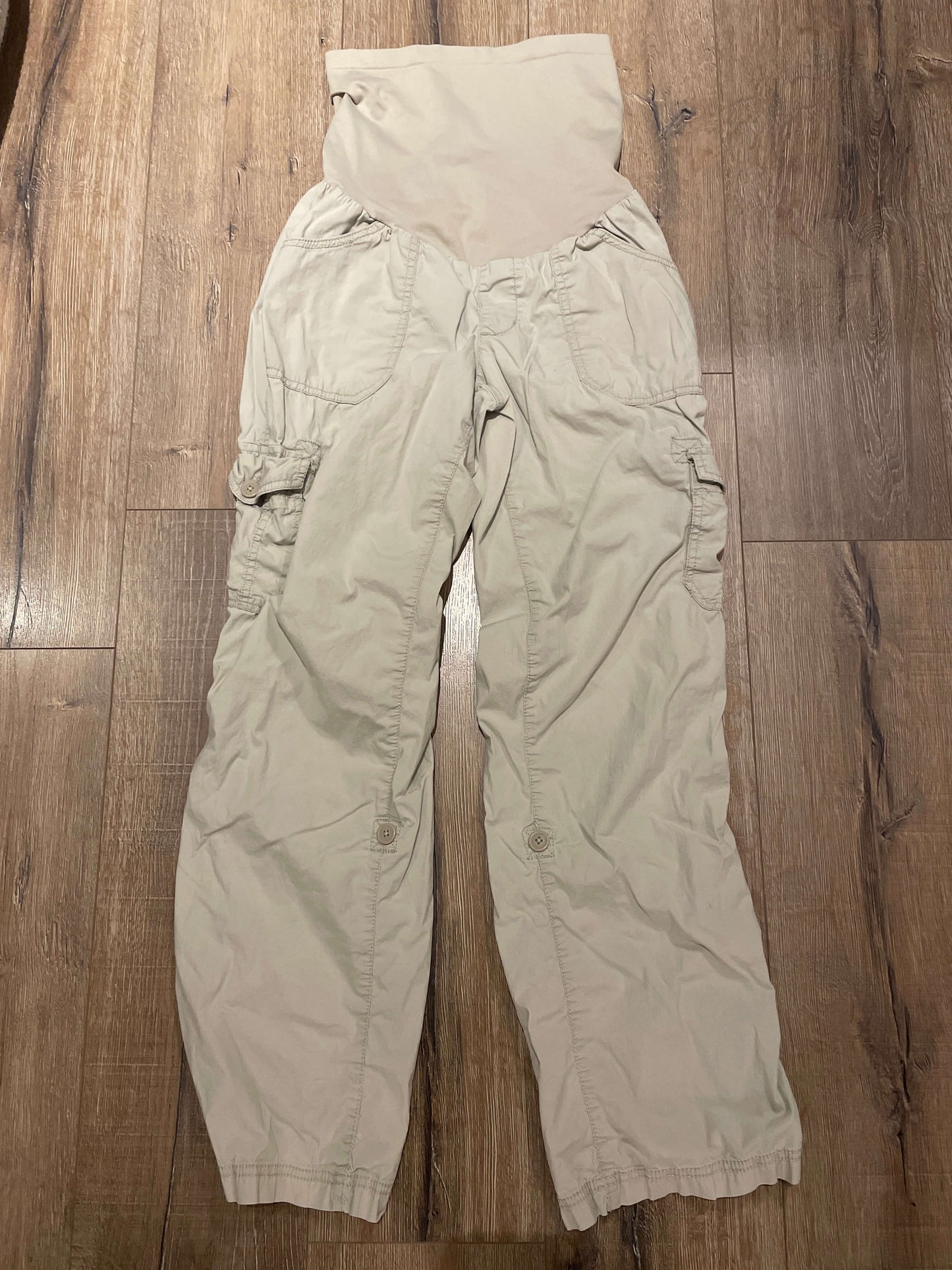 Maternity Cotton lightweight pants/capris, Maternity M (8-10)